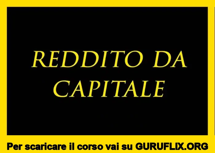 [95% OFF] Reddito da Capitale di Alessandro Lazzaro
