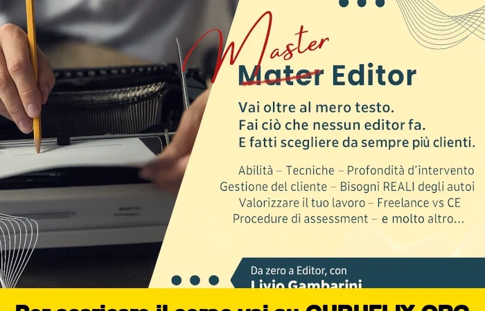 [95% OFF] Master Editor di Rotte Narrative
