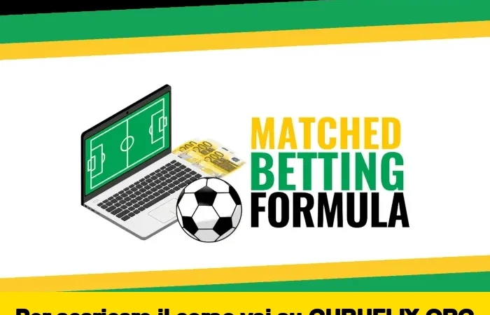 [95% OFF] Matched Betting Formula di Ignazio Munzù
