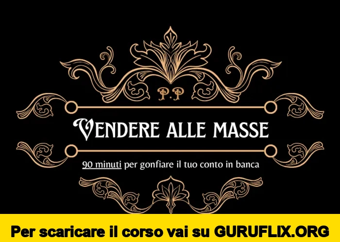 [95% OFF] Vendere alle Masse di Mik Cosentino