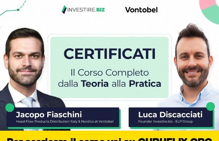 [95% OFF] Certificati: Corso Completo dalla Teoria alla Pratica di Investire.biz