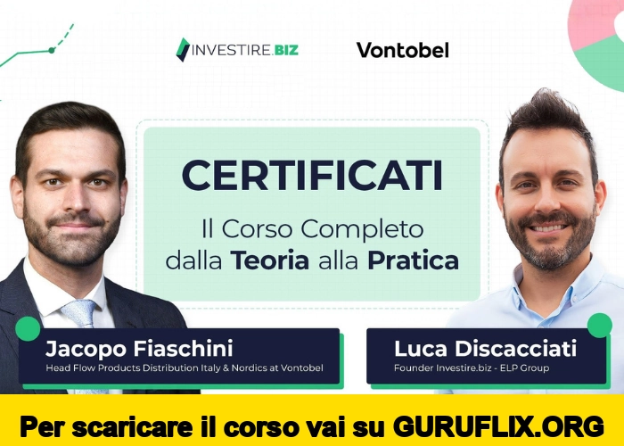 [95% OFF] Certificati: Corso Completo dalla Teoria alla Pratica di Investire.biz