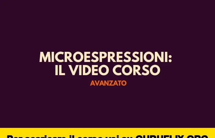 [95% OFF] Corso Microespressioni Avanzato di Detective Skills