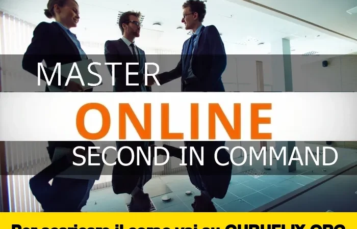 [95% OFF] Master Online in Second in Command di Alfio Bardolla