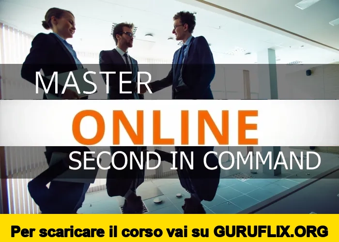 [95% OFF] Master Online in Second in Command di Alfio Bardolla