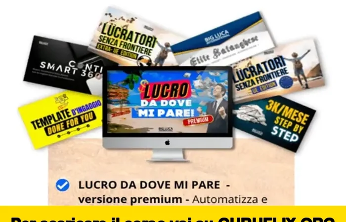 [95% OFF] Lucro Da Dove Mi Pare Premium di Big Luca