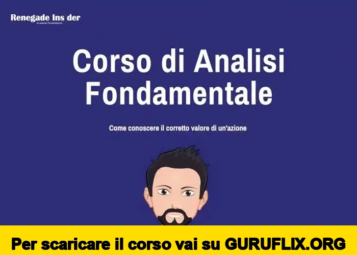 [95% OFF] Corso di Analisi Fondamentale di Welong Academy