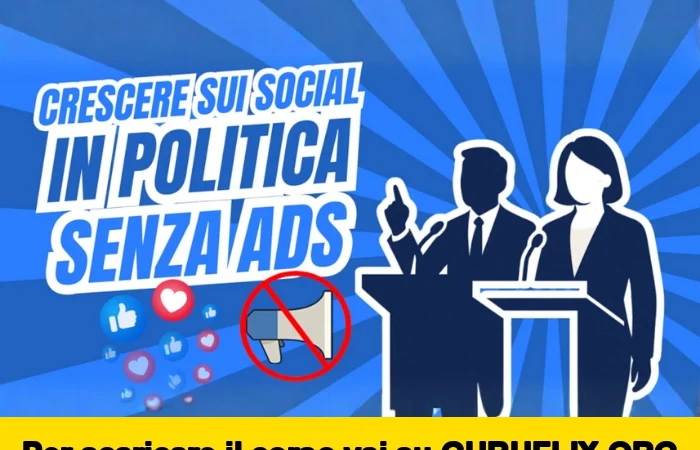 [95% OFF] Crescere sui Social in Politica senza Ads di Marco Ventuini