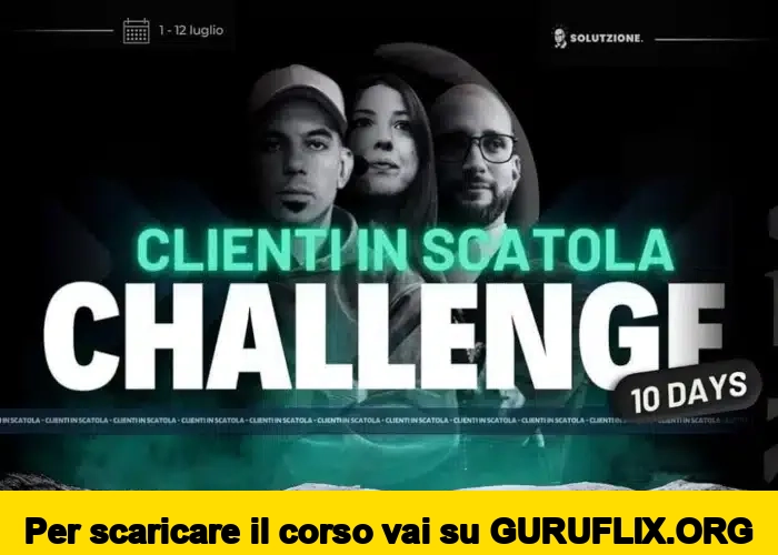 [95% OFF] Clienti in Scatola Challenge di Marco Lutzu