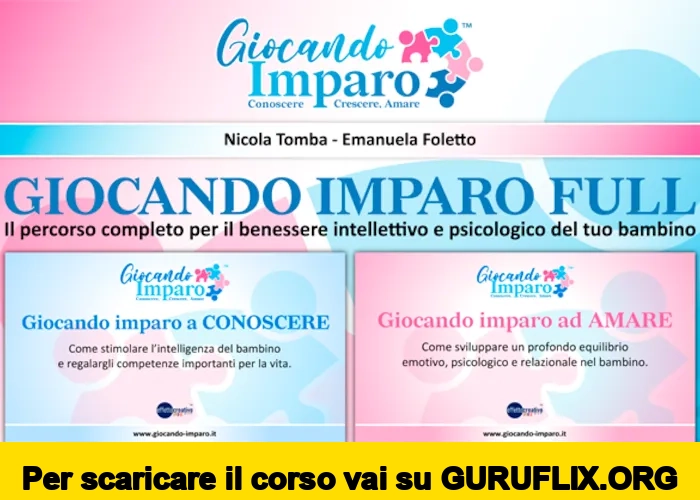 [95% OFF] Pacchetto FULL di Giocando Imparo