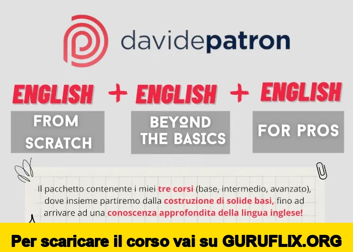 [95% OFF] English Bundle di Davide Patron