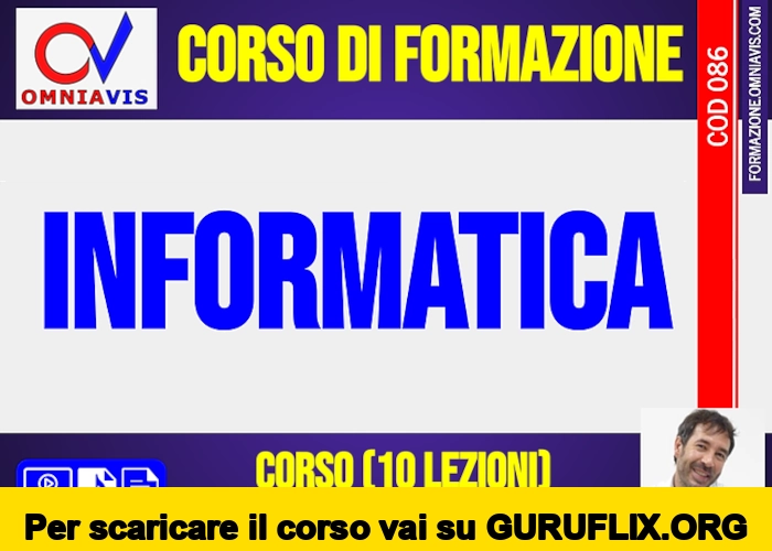 [95% OFF] Informatica di base ed avanzata (Cod086) di Omniavis