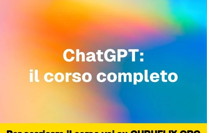 [95% OFF] ChatGPT: il Corso Completo di Data Masters