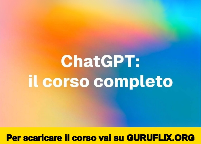 [95% OFF] ChatGPT: il Corso Completo di Data Masters