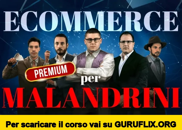 [95% OFF] Ecommerce per Malandrini di Big Luca ( versione PREMIUM )