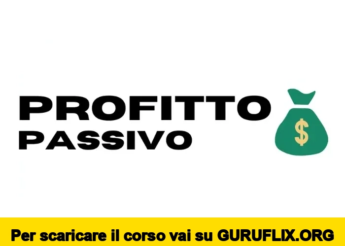 [95% OFF] Profitto Passivo di Tindaro Battaglia