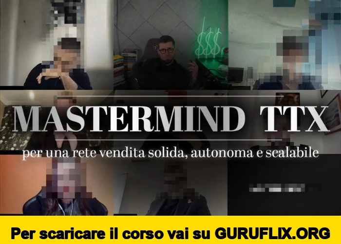 [95% OFF] Mastemind TTX (Rete Vendita) di Luca Cicchinelli