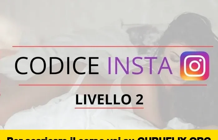 [95% OFF] Codice–Insta (Livello 2) di Approcciala.it