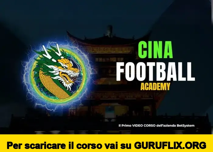 [95% OFF] Cina Football Academy di BetSystem Pro