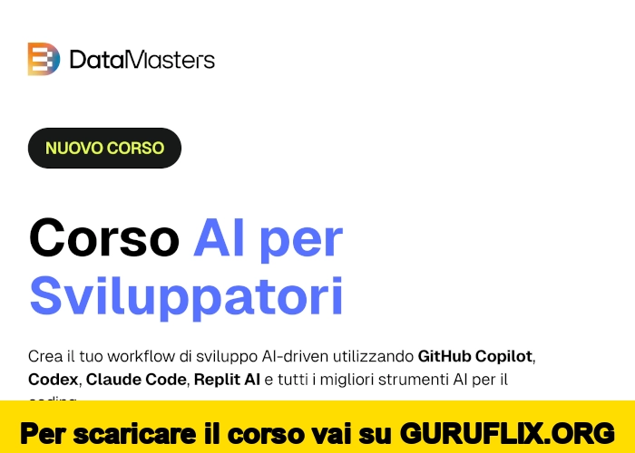 [95% OFF] AI per Sviluppatori di Data Masters
