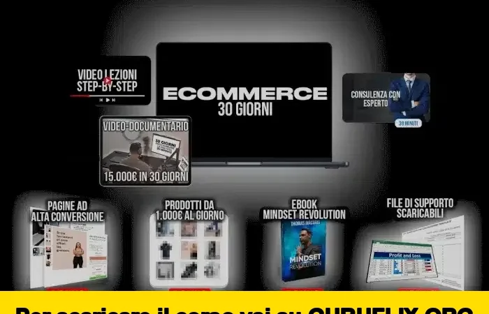 [95% OFF] Ecom in 30 Giorni di Thomas Macorig