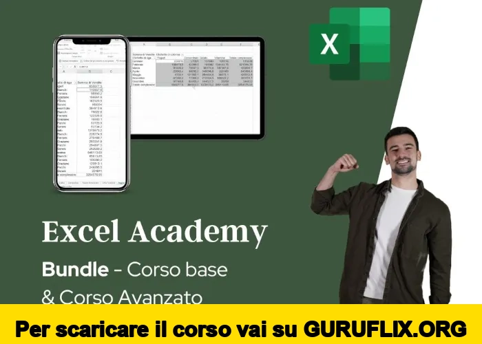 [95% OFF] Excel Academy Bundle di Excel con Mike
