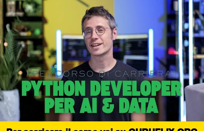 [95% OFF] Percorso di Carriera Python Developer per AI & Data di Data Masters