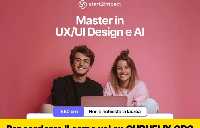 [95% OFF] Master in UX/UI Design e AI di start2impact
