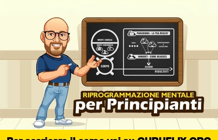 [95% OFF] Riprogrammazione Mentale per Principianti di Roberto Maria Vadalà