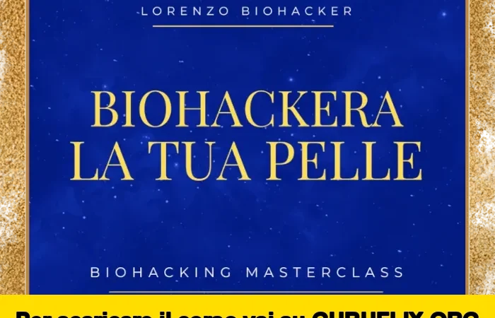 [95% OFF] Biohackera la tua Pelle di Lorenzo Biohacker