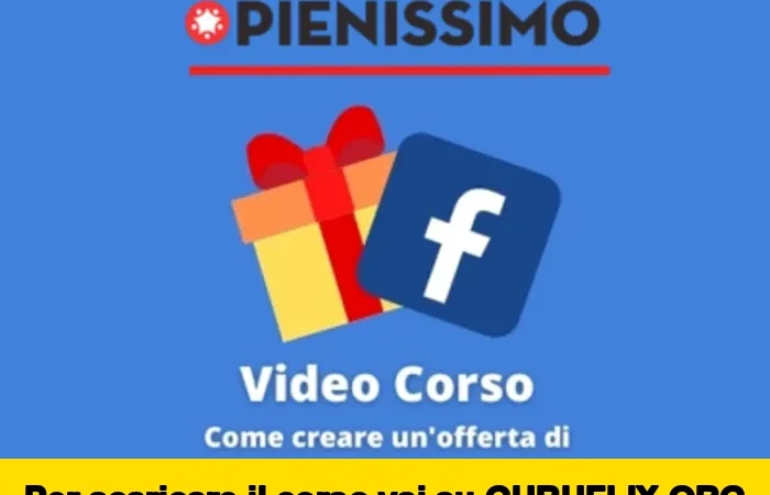 [95% OFF] Creare un’offerta di benvenuto su Facebook di Giuliano Lanzetti