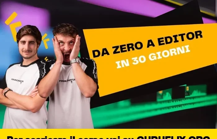 [95% OFF] Da Zero a Editor in 30 Giorni di Fourchetta