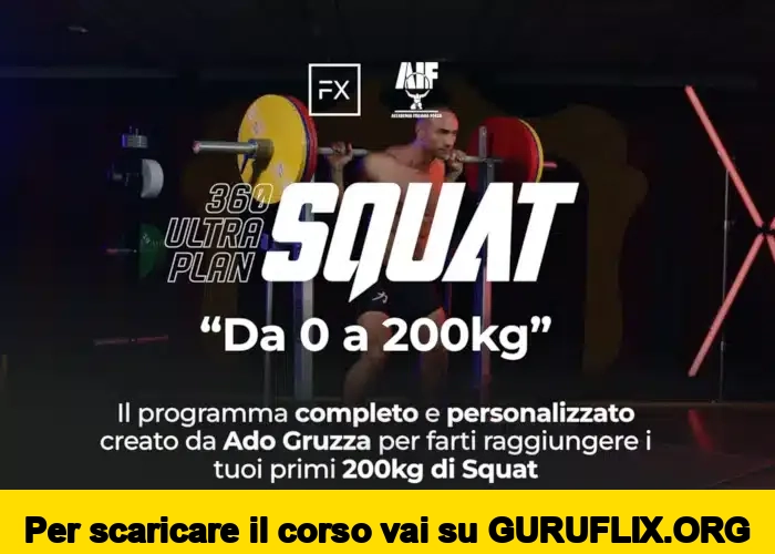 [95% OFF] Squat (da 0 a 200kg) di FitnessX