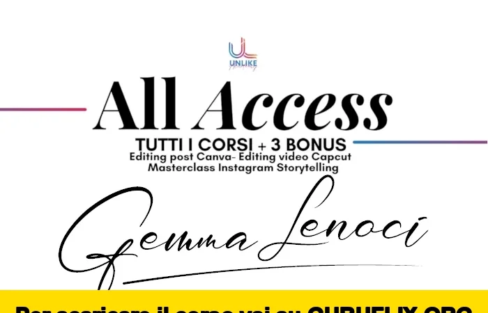 [95% OFF] All Access di Gemma Lenoci
