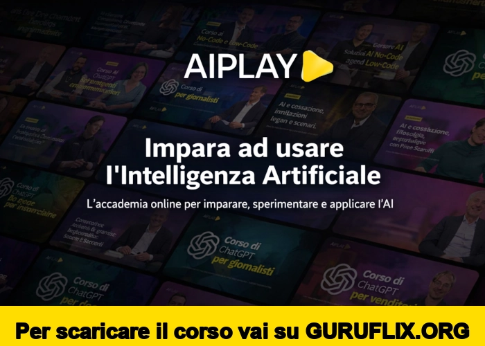 [95% OFF] Tutti i Corsi AI Play di AI Play