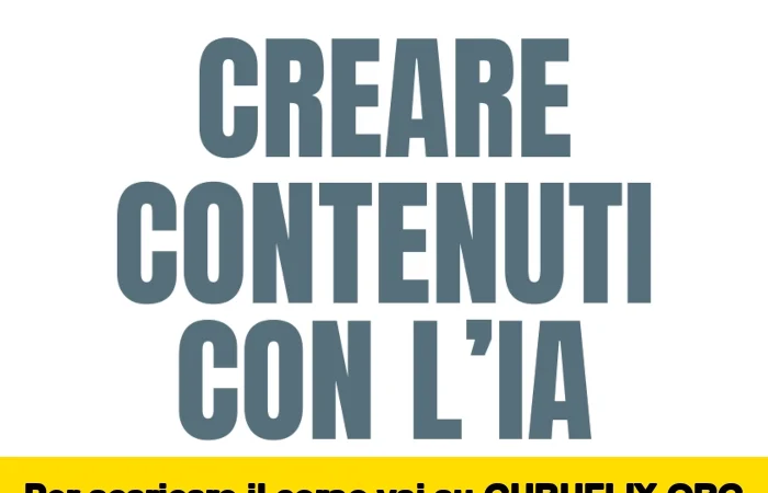 [95% OFF] Crea Contenuti con l’AI di Raffaele Gaito