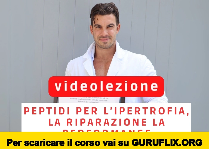 [95% OFF] Peptidi per l’ipertrofia, la riparazione e la performance di Ivan Martellato
