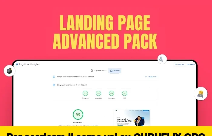 [95% OFF] Landing Page Advanced Pack di Luigi Nigro