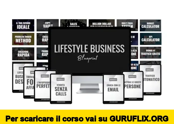 [95% OFF] Lifestyle Business Blueprint di Simone Milani