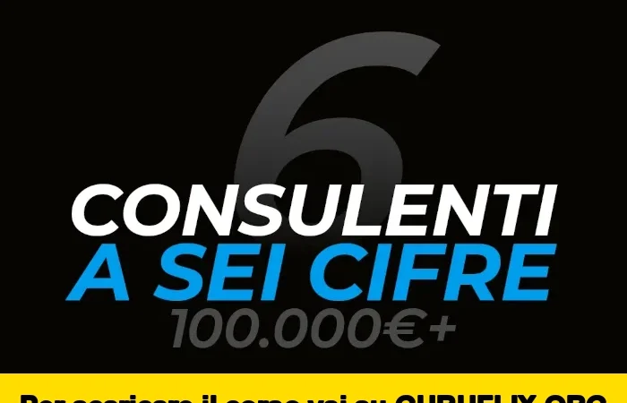 [95% OFF] Consulenti a 6 cifre di Frank Maggiorino