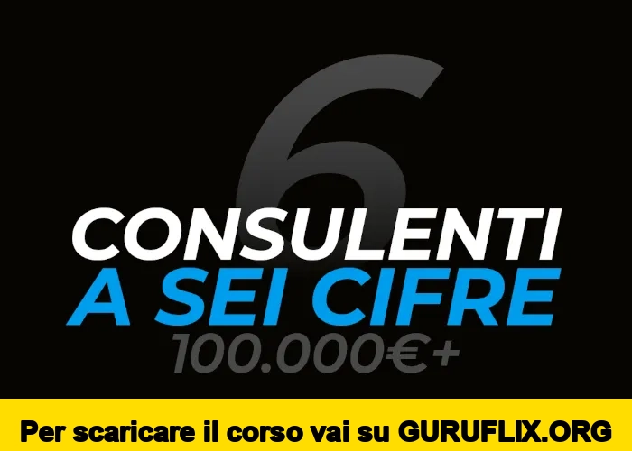 [95% OFF] Consulenti a 6 cifre di Frank Maggiorino