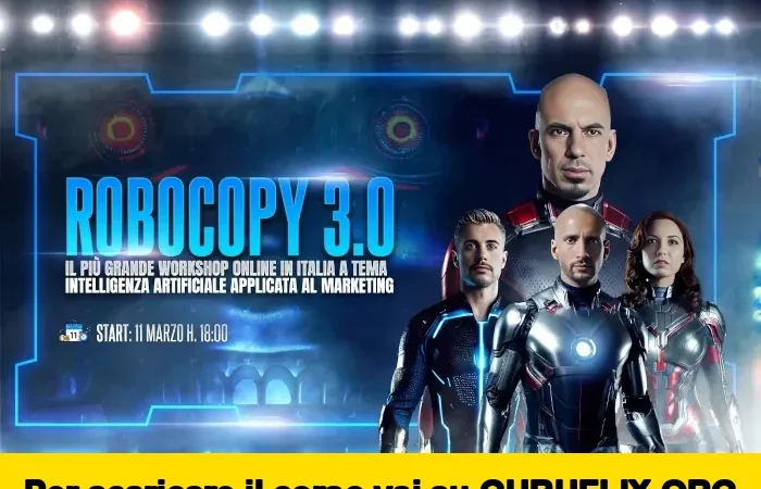 [95% OFF] Robocopy 3.0 di Marco Lutzu